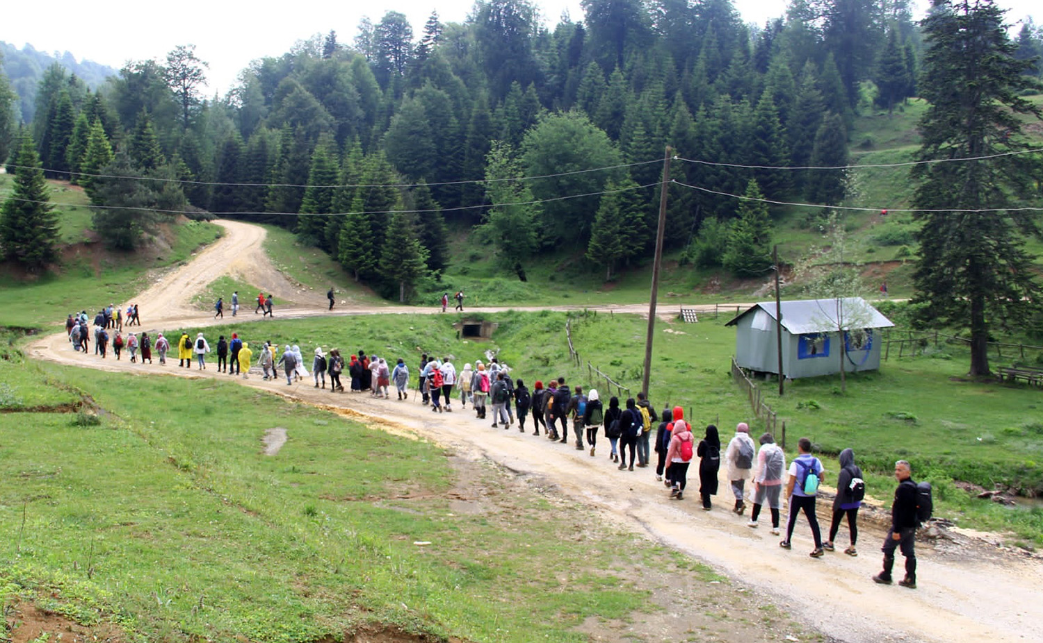 Doğa yürüyüşleri Karagöl’de devam etti