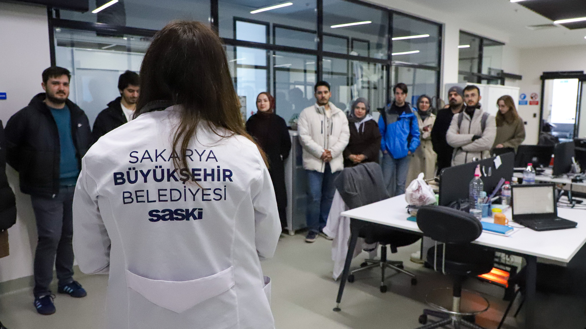 SASKİ geleceğin sağlık neferlerini tesislerinde ağırladı