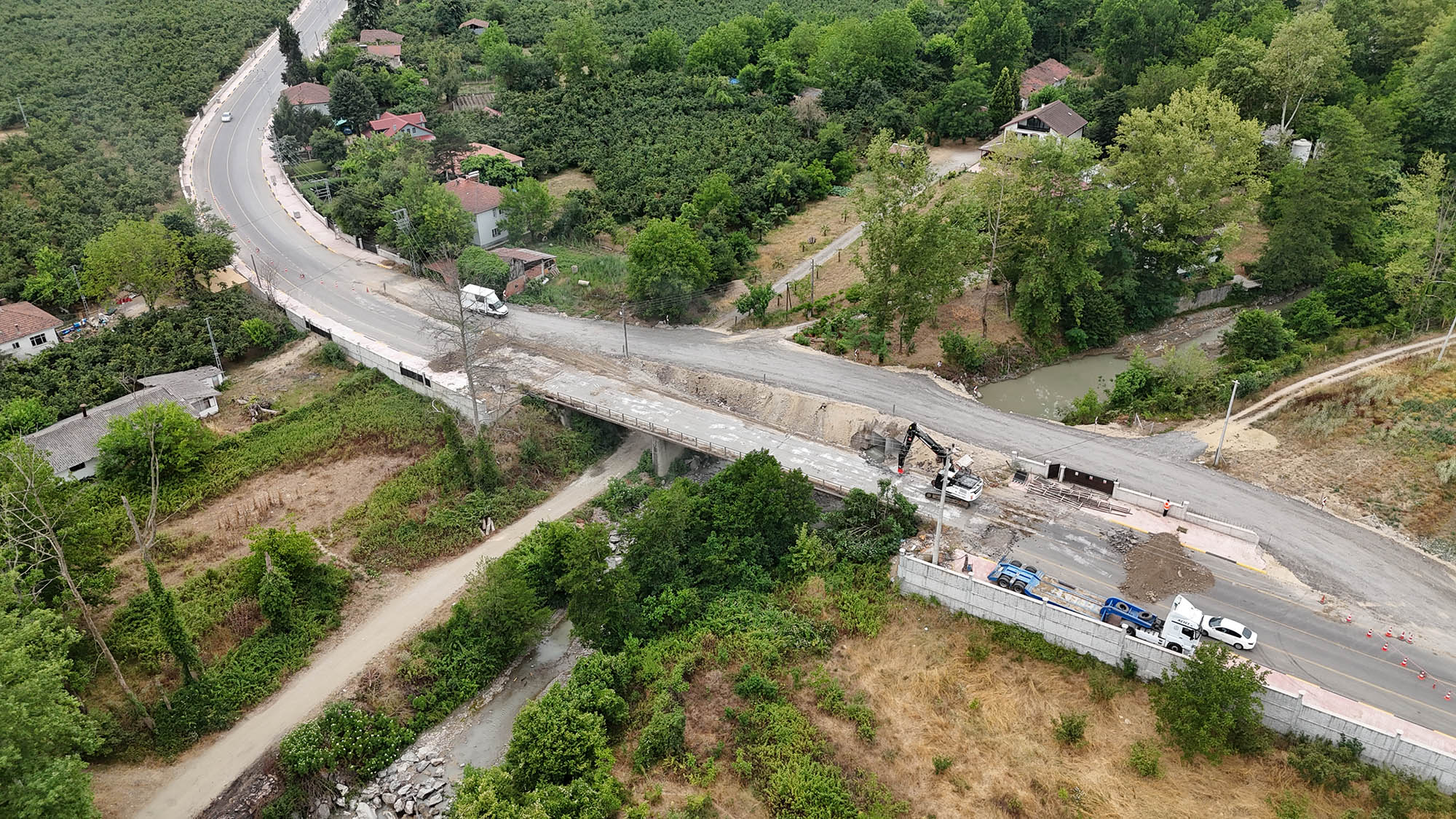 Kanlıçay Köprüsü’nde çalışmalar başladı