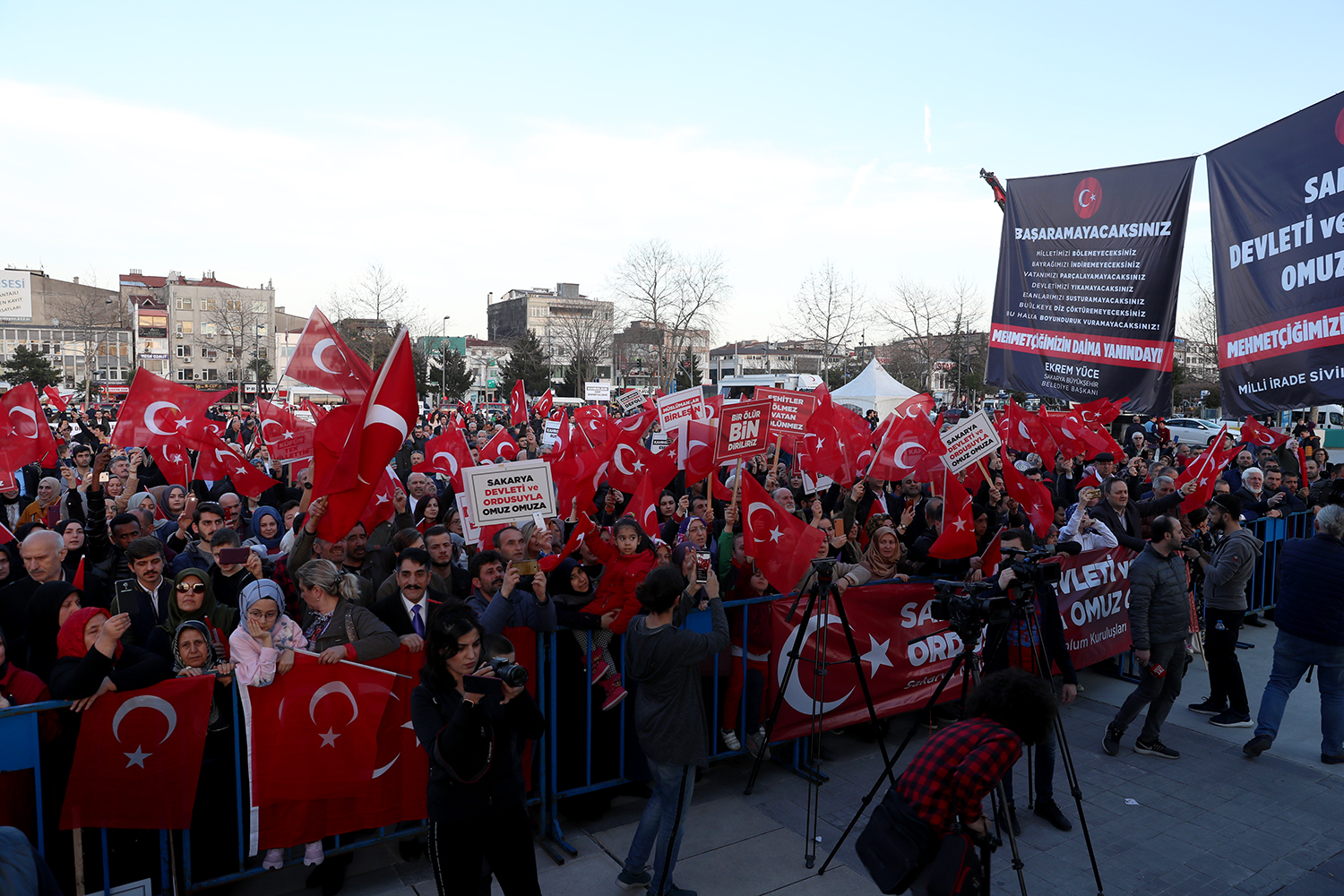 “Şehitler tepesi asla boş kalmayacak”