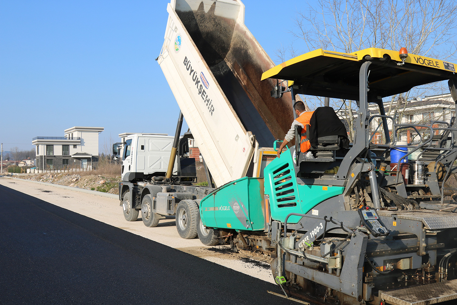 Stadyum bölgesine yeni duble yol