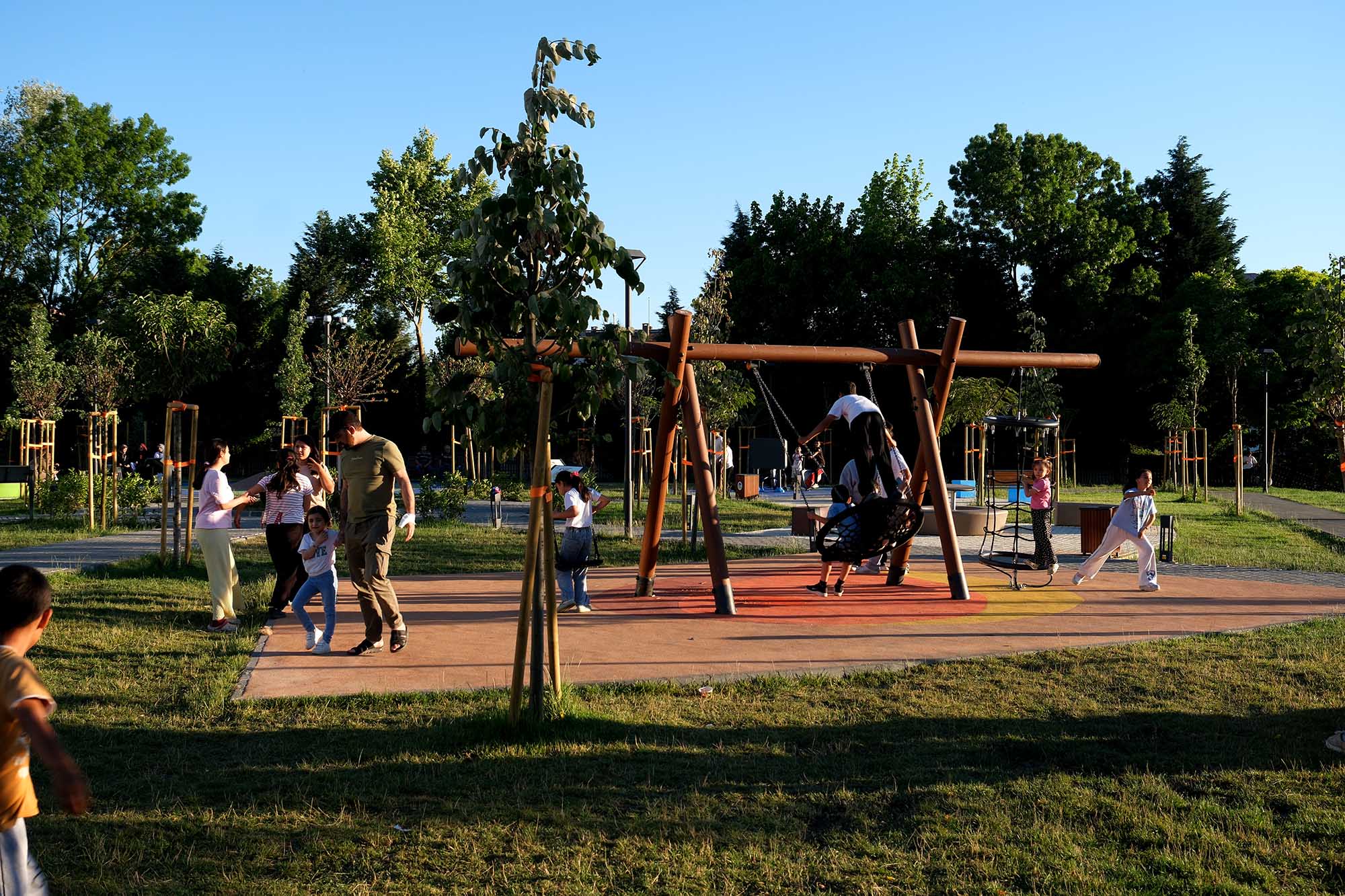 Çocuk ve ailelerin yeni buluşma noktası Ferizli’ye çok yakıştı