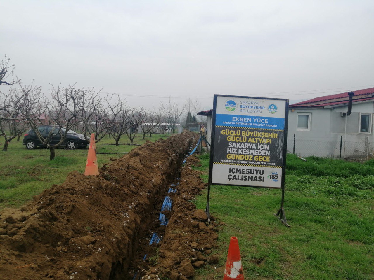 Büyükşehir’den Pamukova Fevziye Mahallesi’ne kesintisiz içme suyu