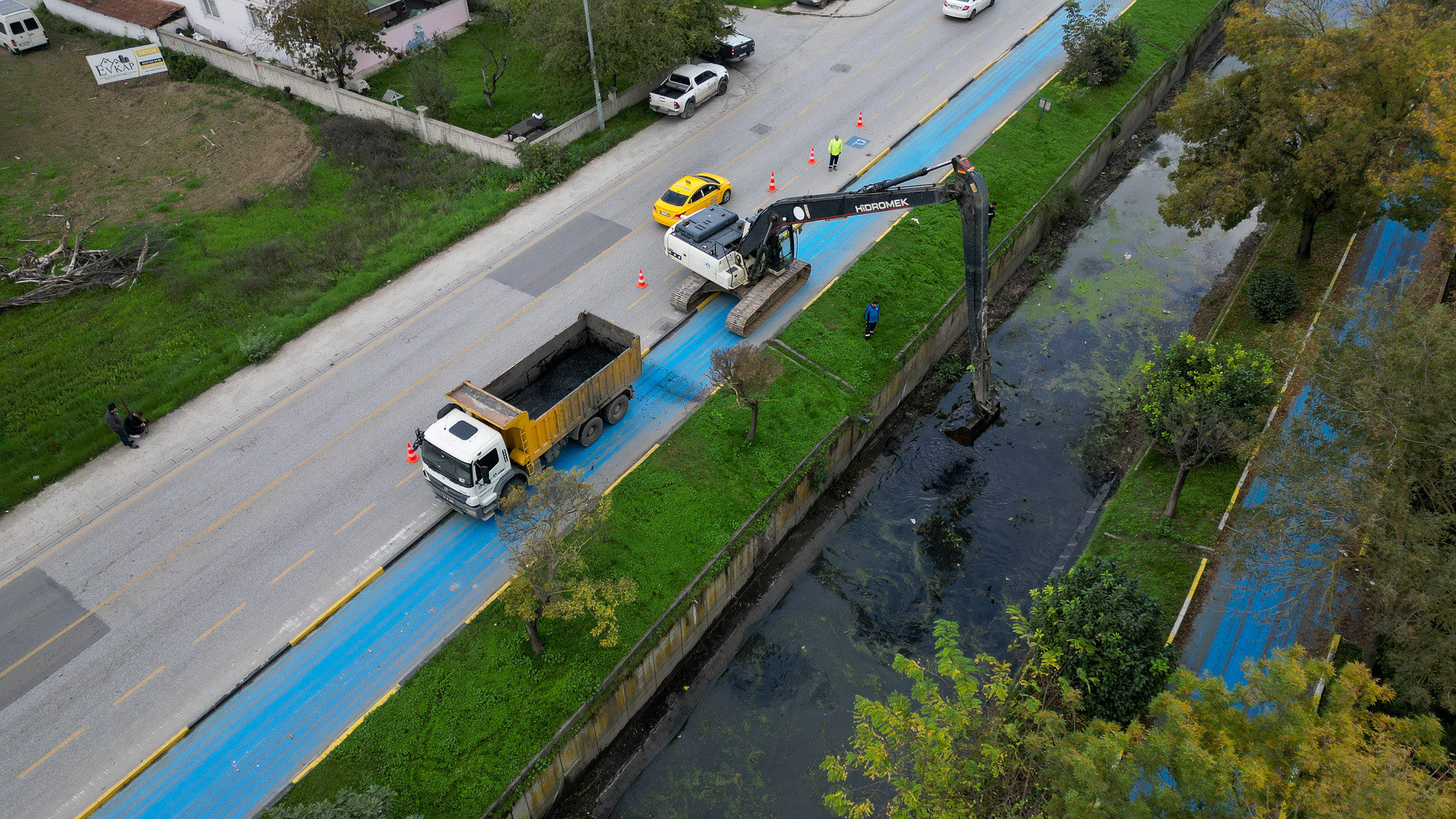 SASKİ’den Çark Deresi'ne hayat veren dokunuş