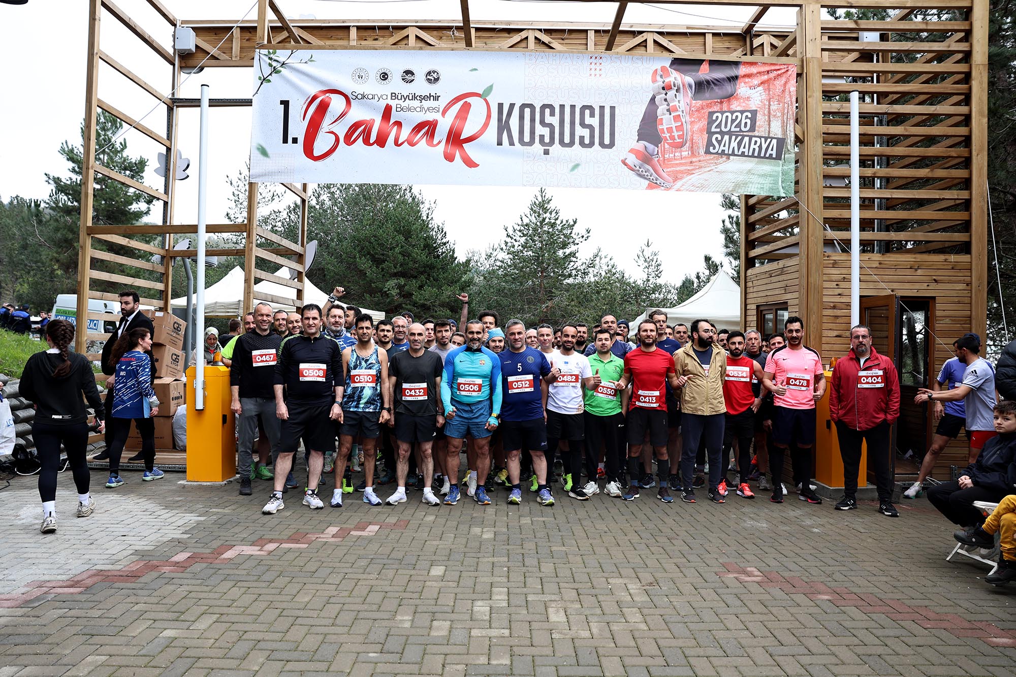 Sapanca’da Bahar Koşusu heyecanı: 700 sporcu Huzur Koridoru’nda buluştu