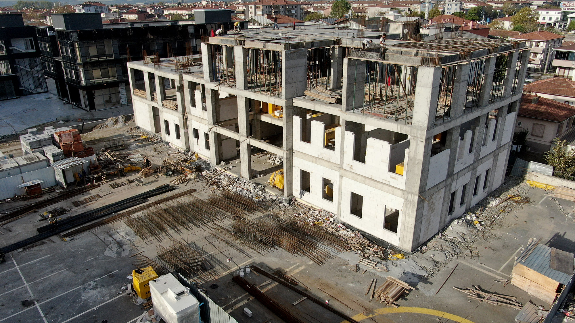 Büyükşehir yeni Tıp Merkezi’nin yüzde 40’ı tamamlandı