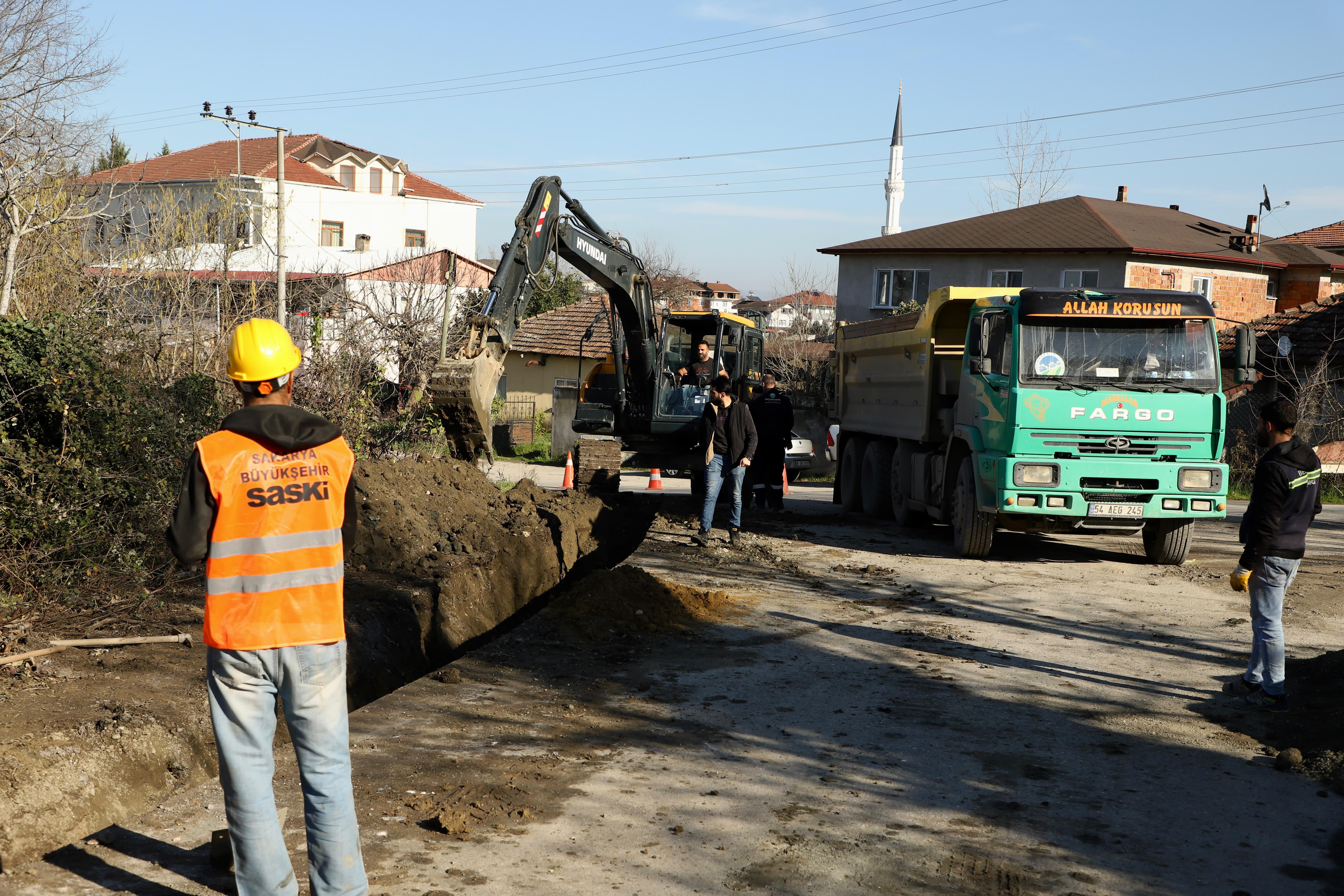 Erenler’in 25 milyonluk altyapı projesinde saha çalışmaları başladı