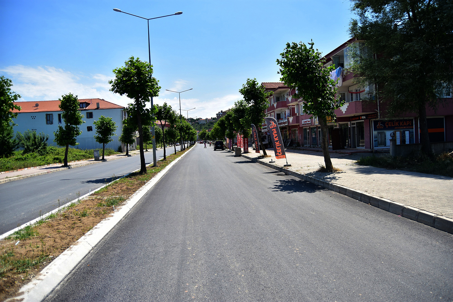 Karasu Vatan Caddesi’nde işlem tamam