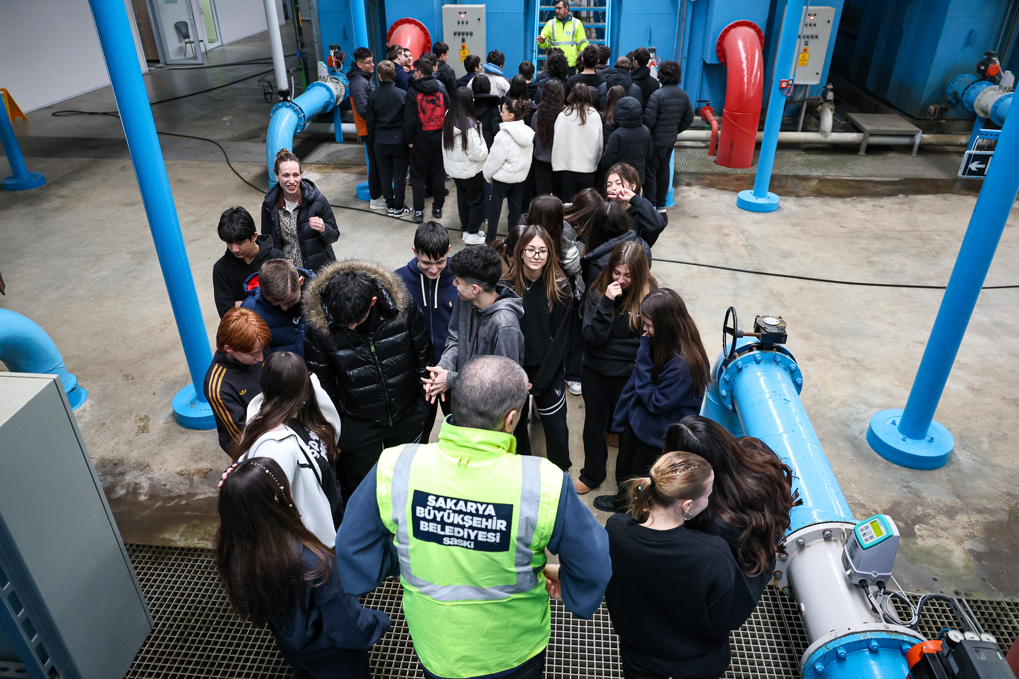 Arıtma ve su kalite kontrol süreçleri lise öğrencileri ile paylaşıldı