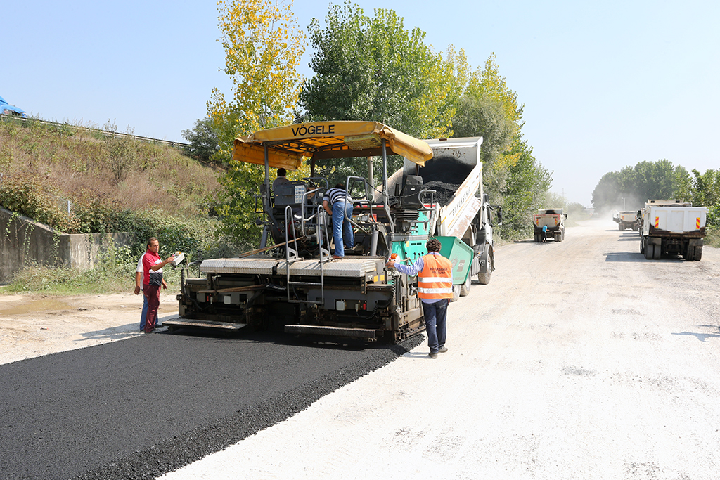 Arifiye ve Sapanca’ya 5 Bin Ton Asfalt