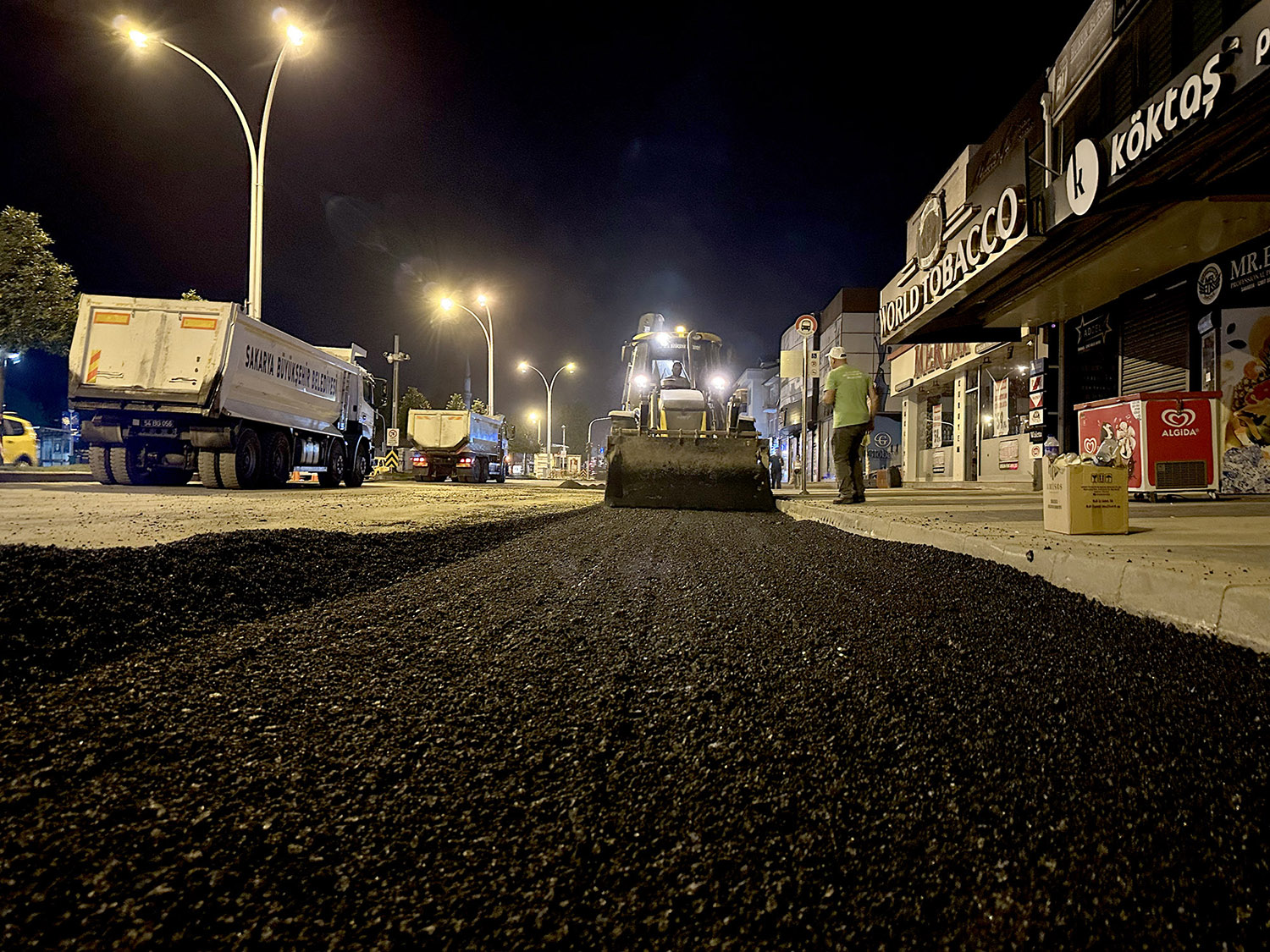 Saraybosna Caddesi’nde yenileme çalışmaları tamamlandı