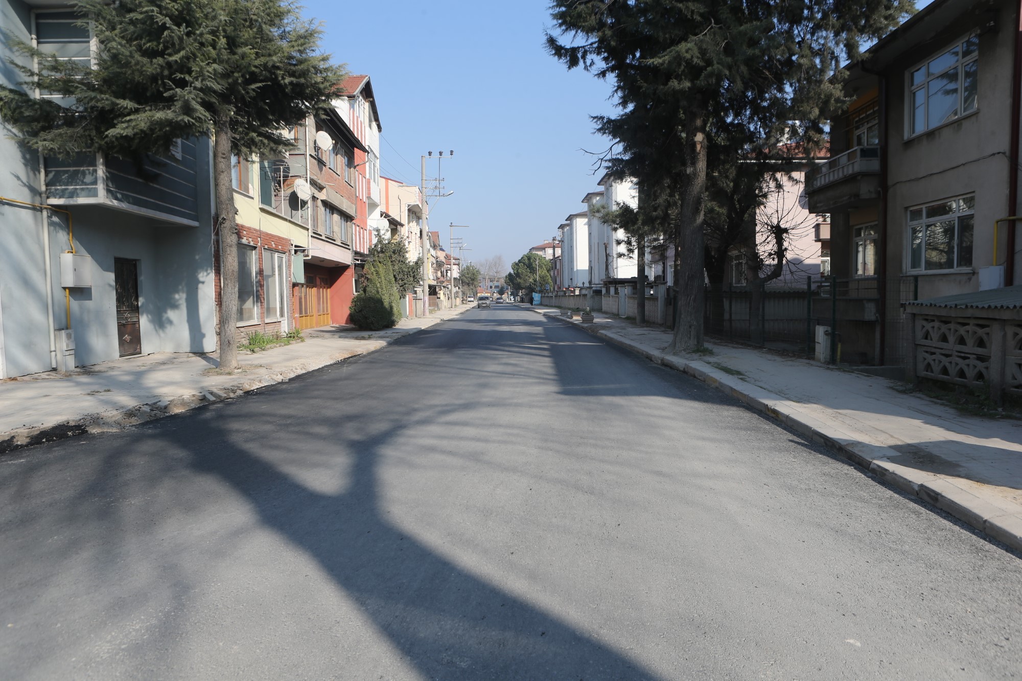 Akşemsettin Caddesi’nde 2. etap tamam
