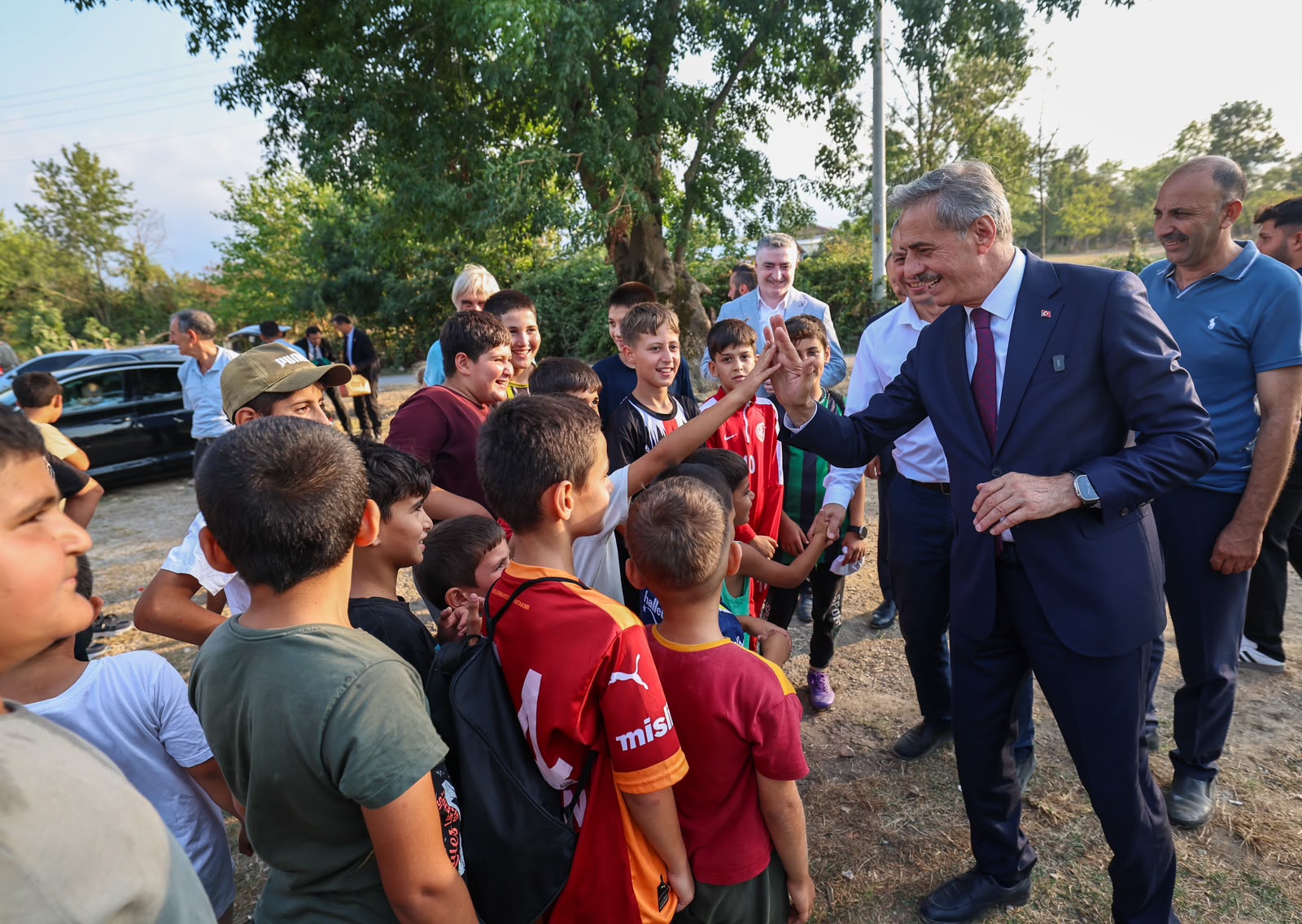 Çocukların yüzü güldü, son adres Yazılıgürgen oldu