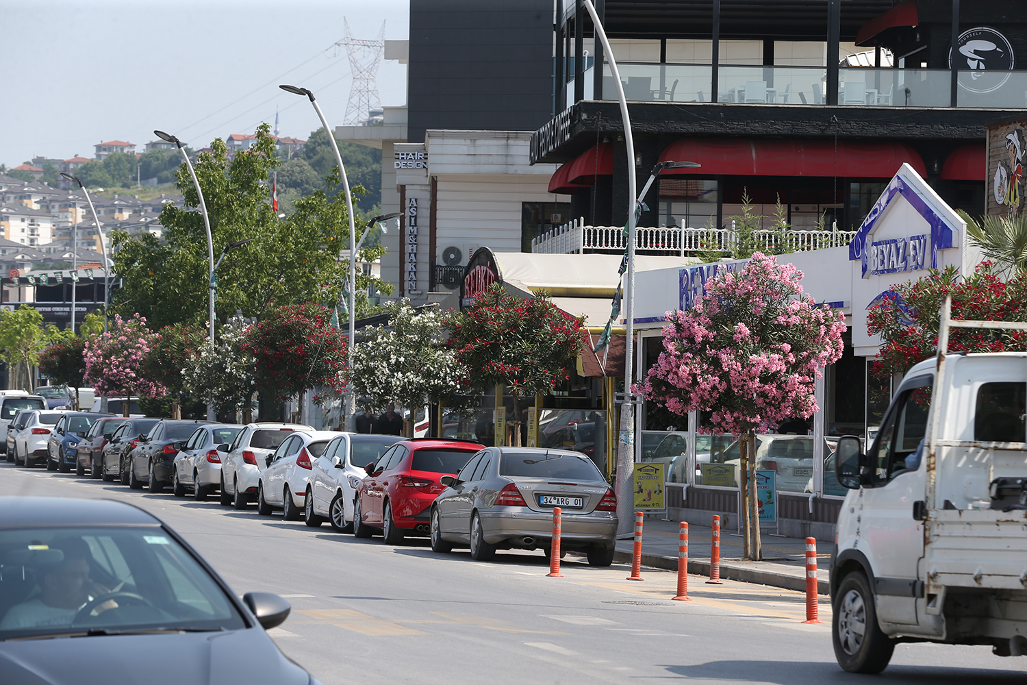 Şehir çiçek açtı