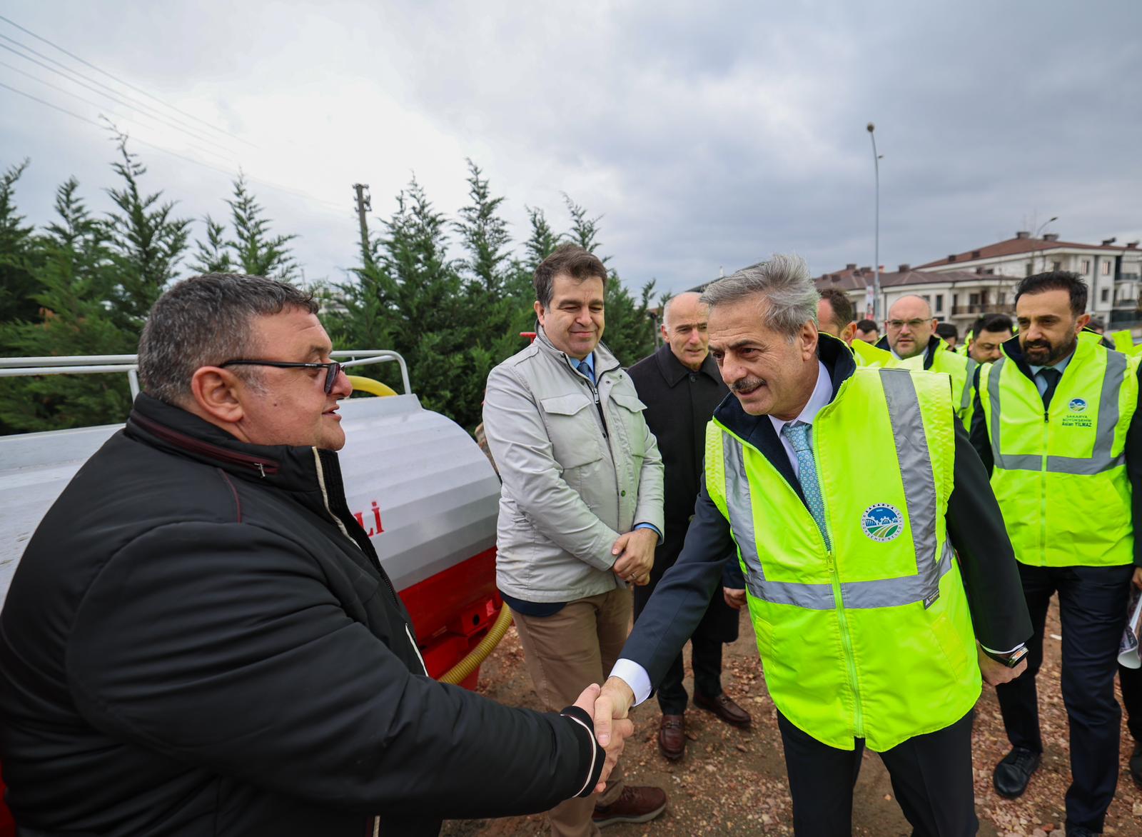 Yazlık Katlı Kavşağı’nda çalışmalar başladı