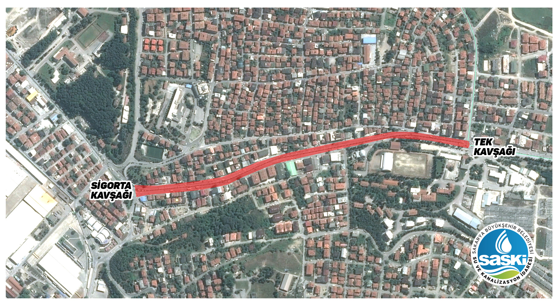 Orhangazi Caddesi’nin altyapısı yenileniyor