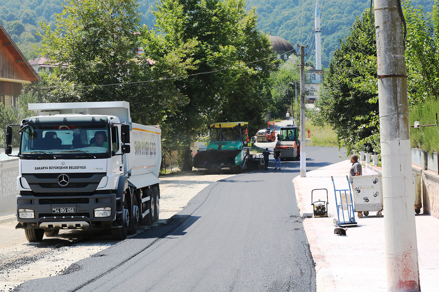 Büyükşehir’den Akyazı’nın trafiğini rahatlatacak çalışma