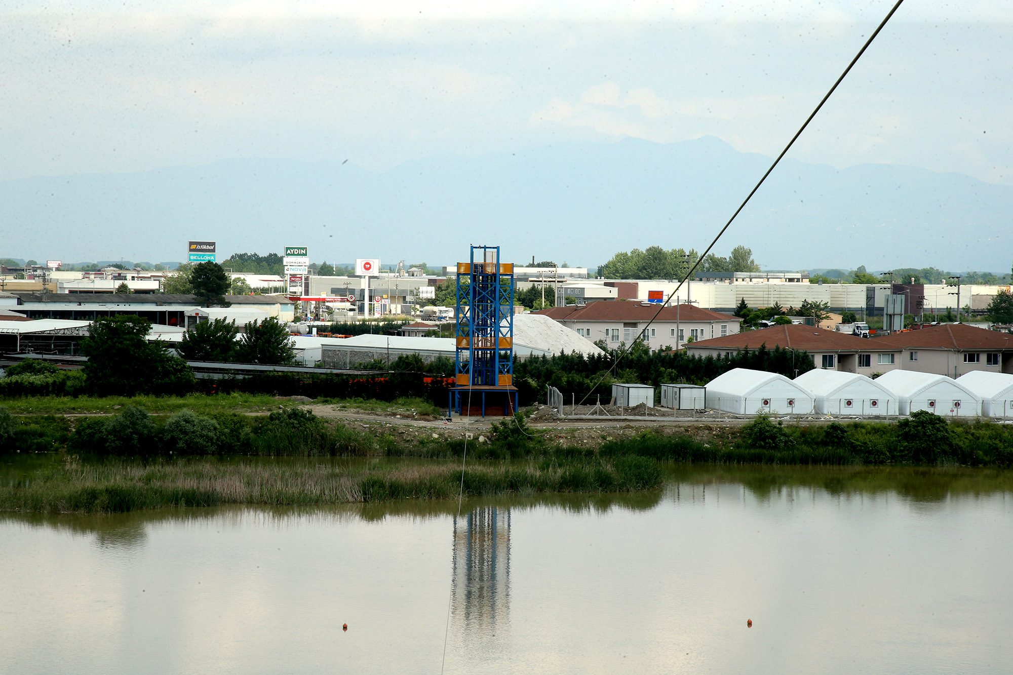 Sakarya’nın ‘zipline’ı hazır: Nehir üzerinde yolculuk başlıyor