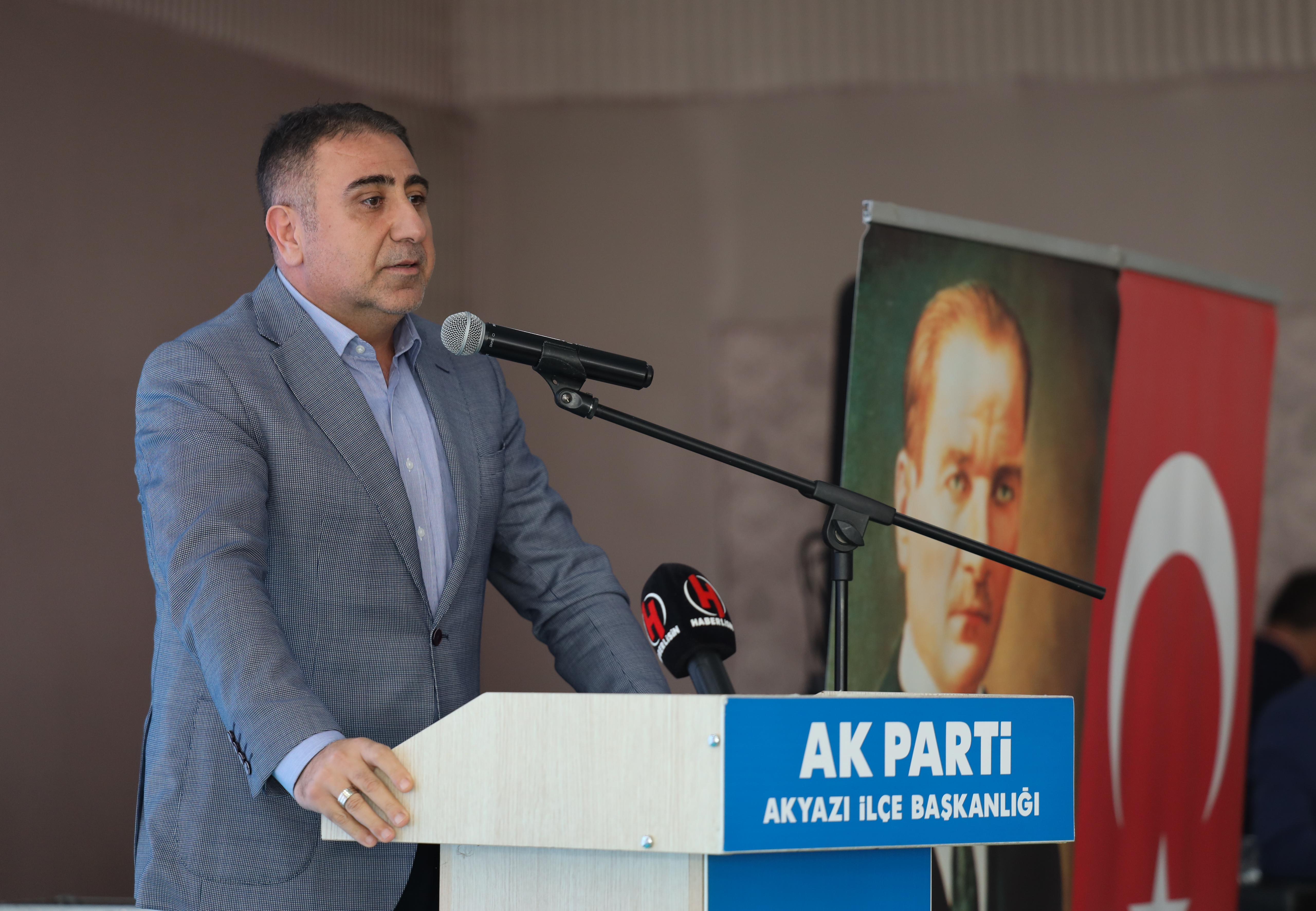 “İnsanımıza yakışır bir Akyazı’yı birlikte inşa ediyoruz”