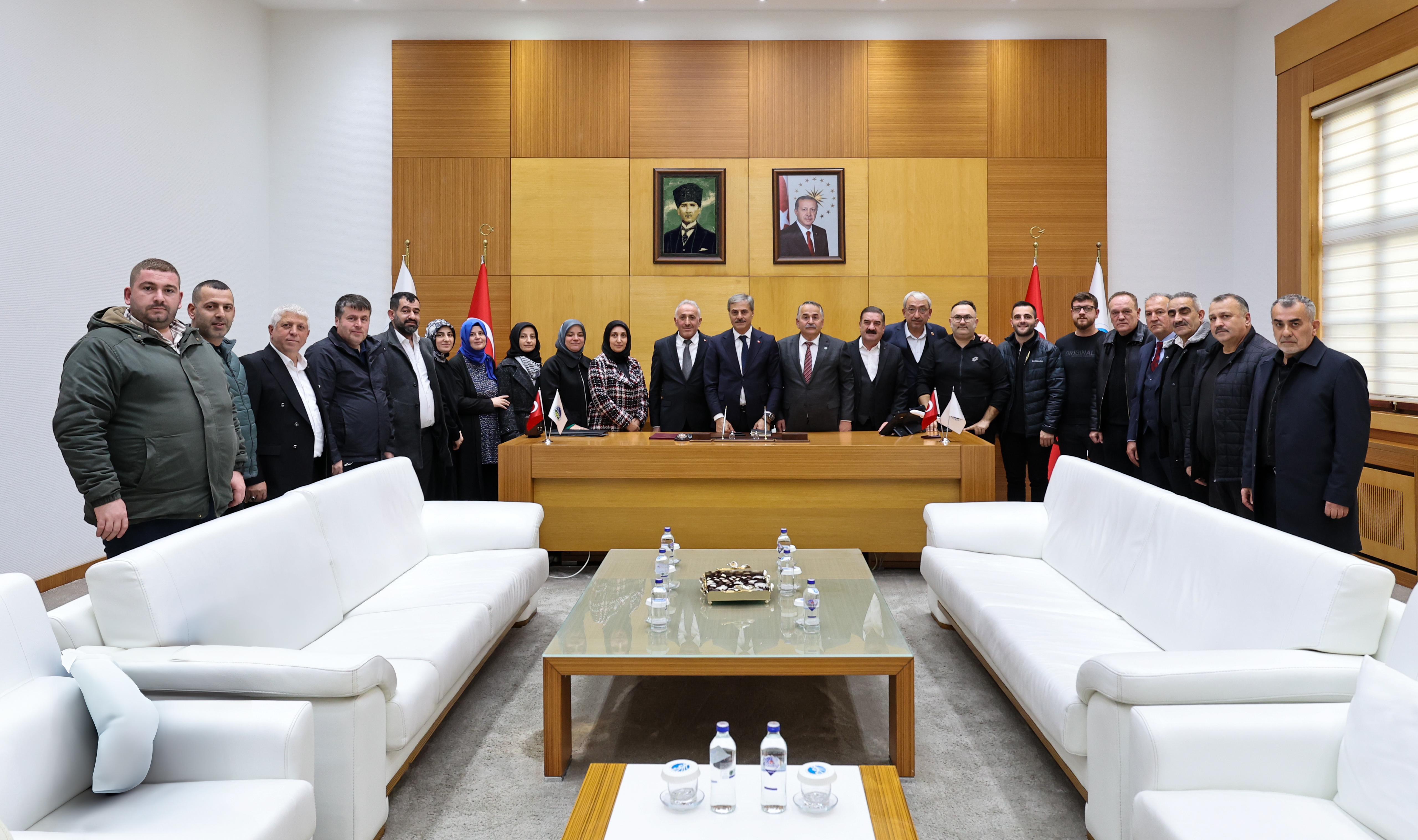 “Sakarya’nın yarınlarına değer katmak için eser ve hizmetler sürecek”