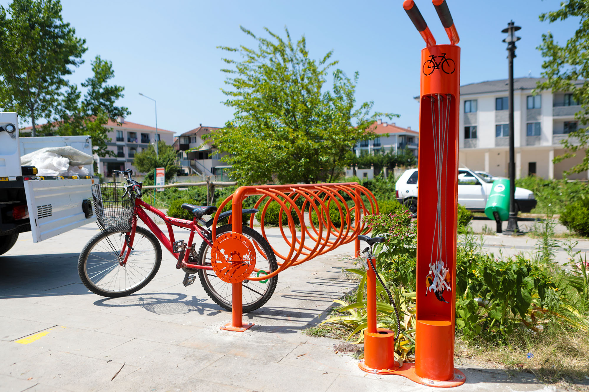 Büyükşehir 40 noktada bisiklet istasyonları kuruyor 