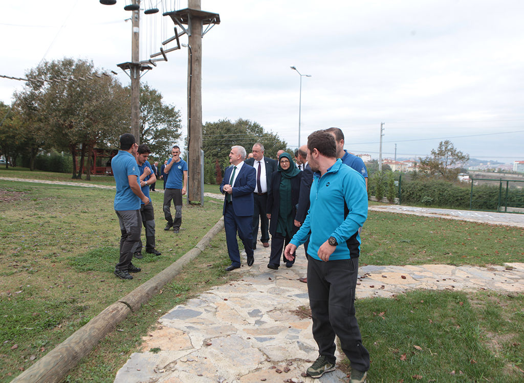 Eğitimciler Macera Park’ı Gezdi