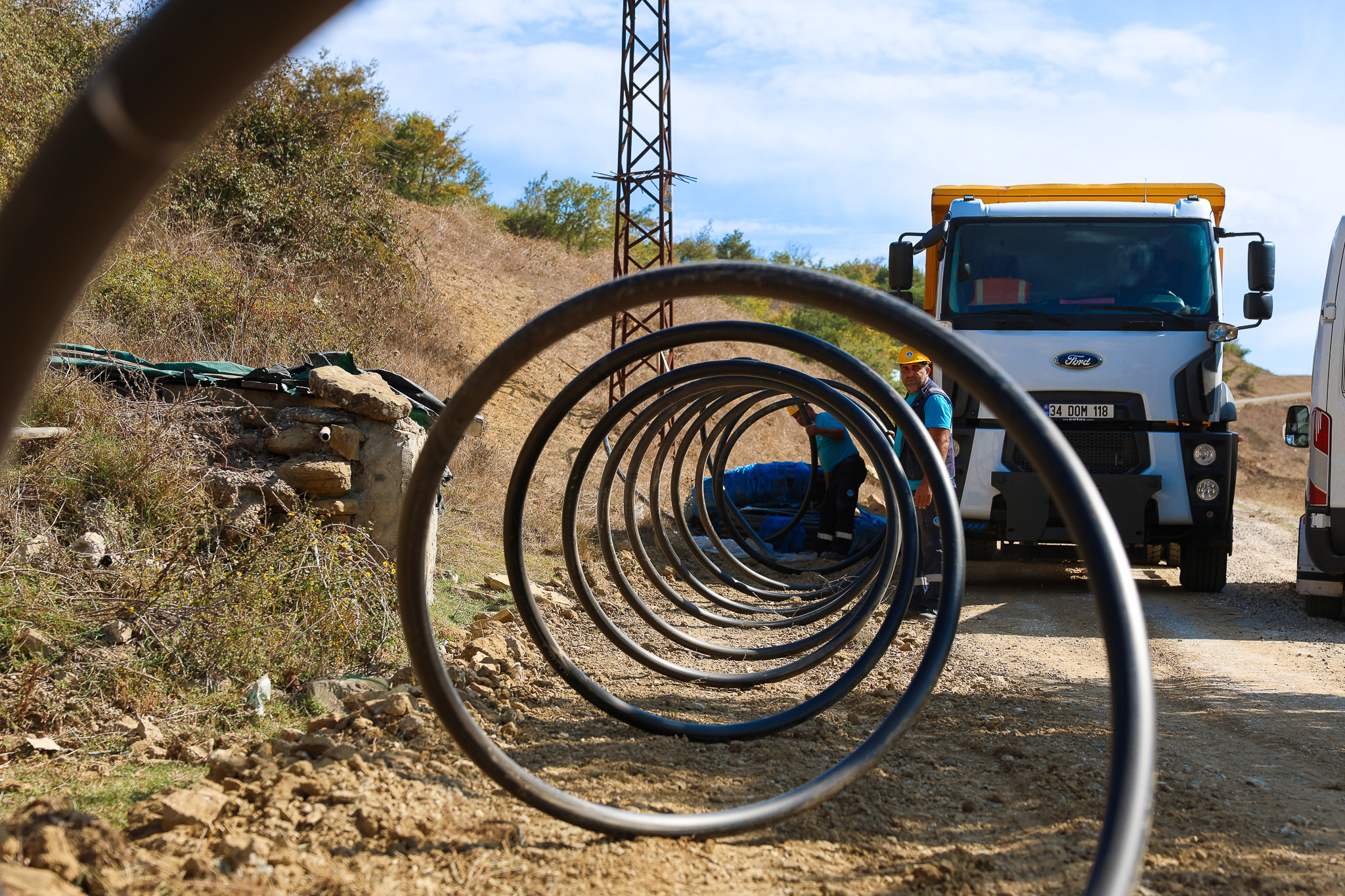 Erenler’in 4 mahallesinde 12 kilometrelik yeni hat tamamladı