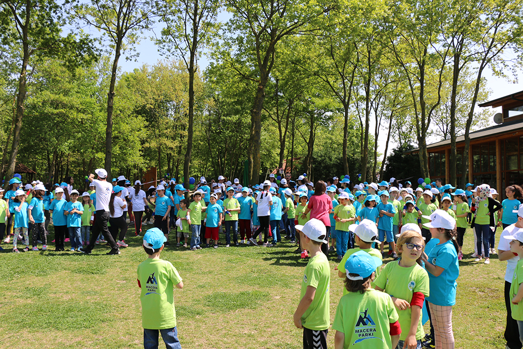 Çocuklar Macera Park’ta doyasıya eğlendi