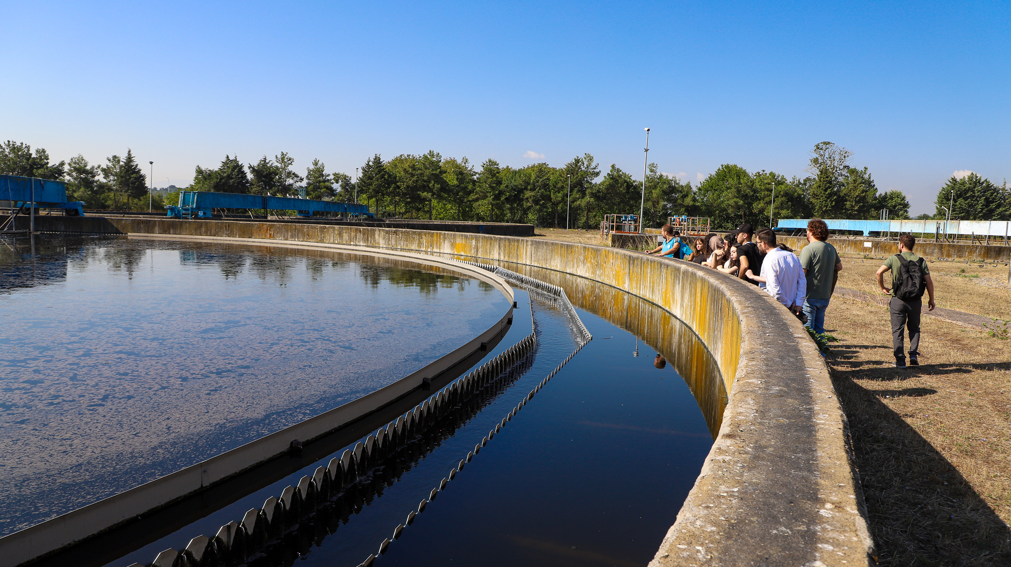 Geleceğin hekimleri SASKİ tesislerinde su ve atık su süreçlerini gözlemledi
