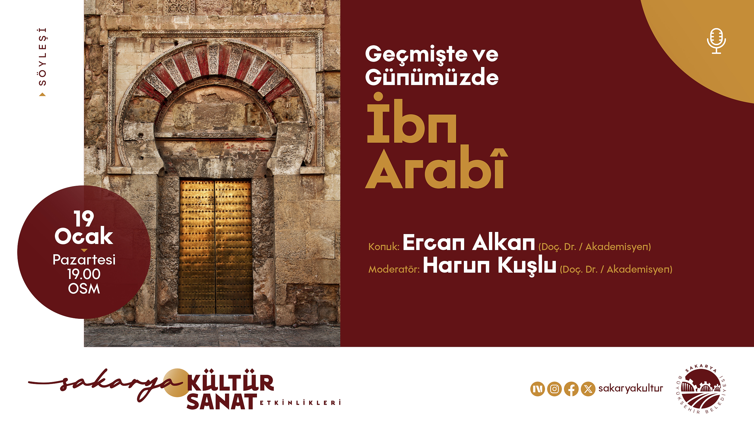 Büyükşehir yeni yılın ilk kültür sanat takvimini açıkladı