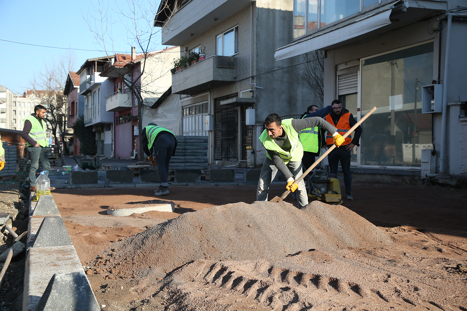 Hacıoğlu’nda altyapı tamam sıra üstyapıda