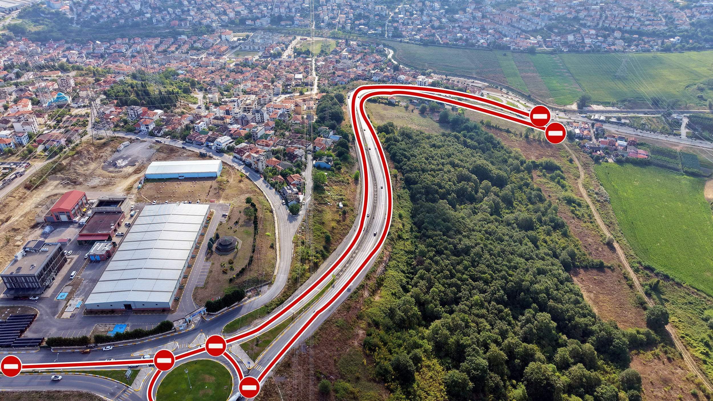 Büyükşehir’den önemli duyuru: Ballıkaya Barajı isale hattı için trafik alternatif güzergahlardan sağlanacak