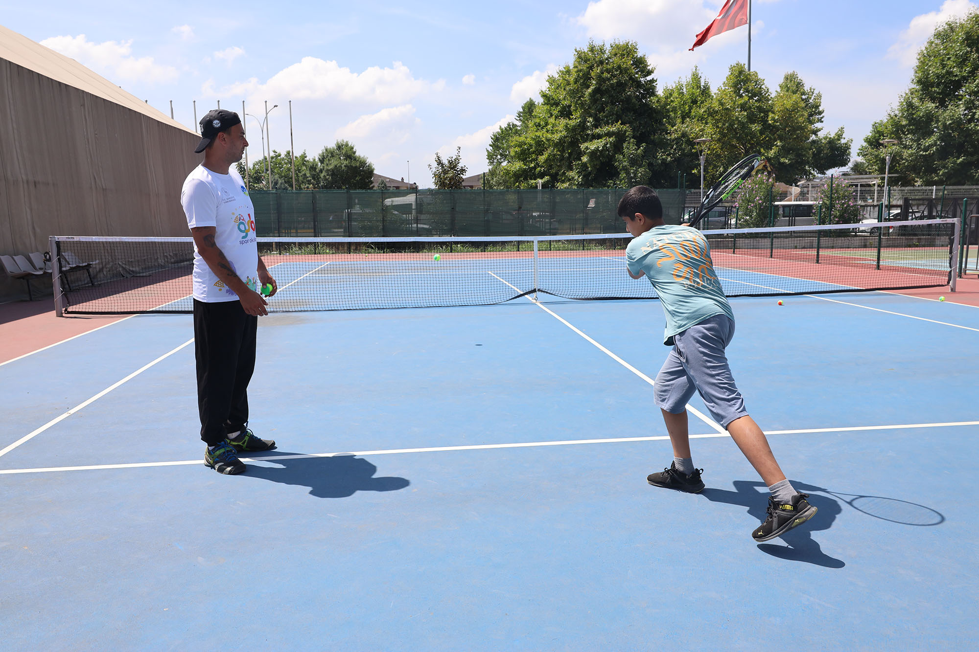 Sonbahar Spor Okulu’nda tenis heyecanı başlıyor