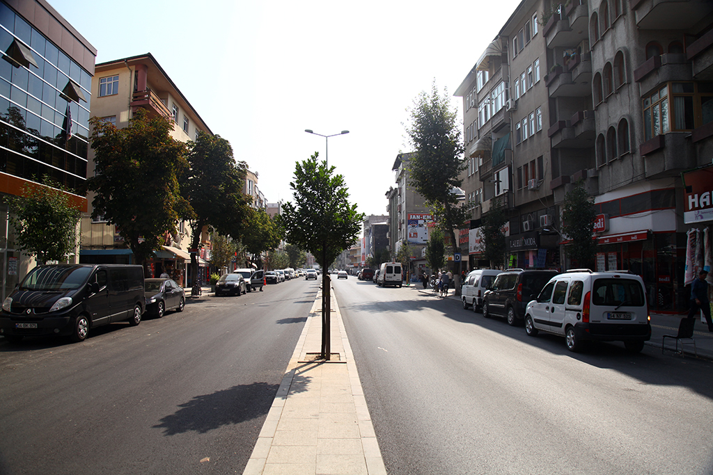 Sakarya Caddesi’nde dönüşüm tamamlandı