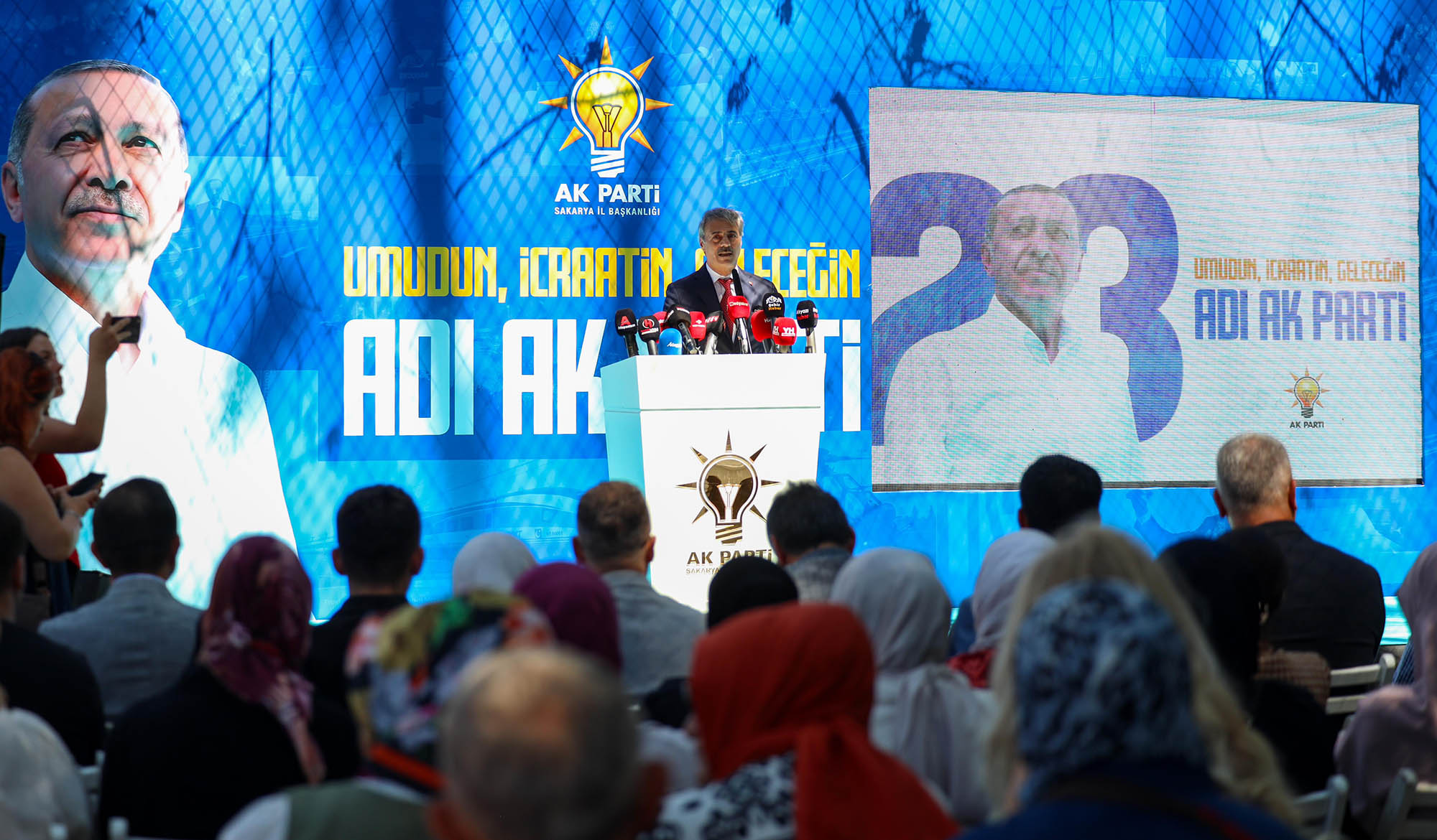 “AK Parti, ülkesi ve milleti için canını hiçe sayanların kurduğu bir partidir”