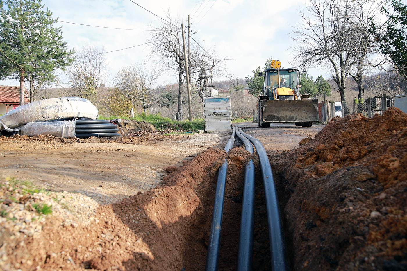 Hendek’e 7 kilometrelik içmesuyu altyapısı