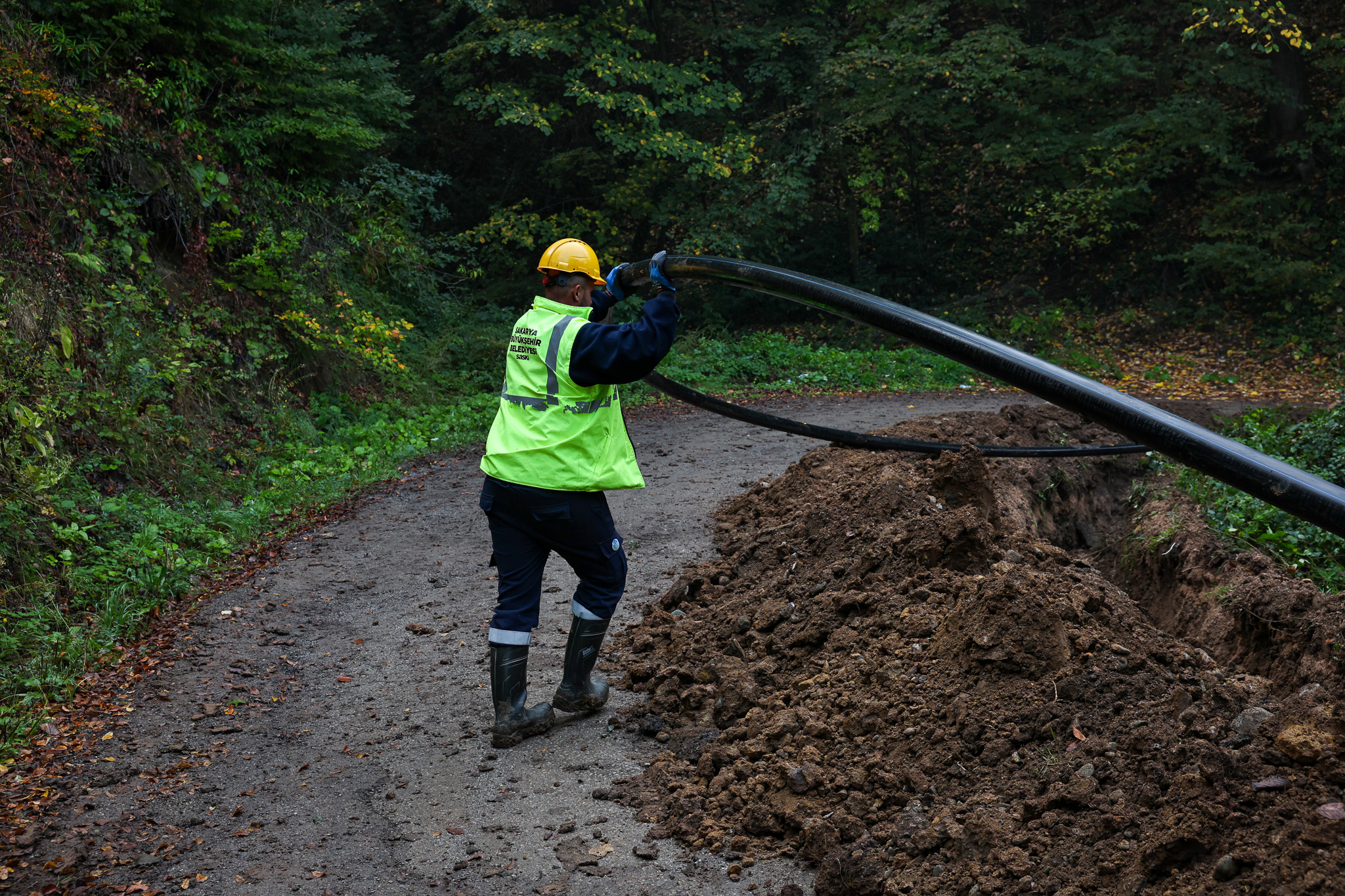2 bin 800 metrelik hat ile Hendek Yarıca’nın içme su geleceği teminat altında