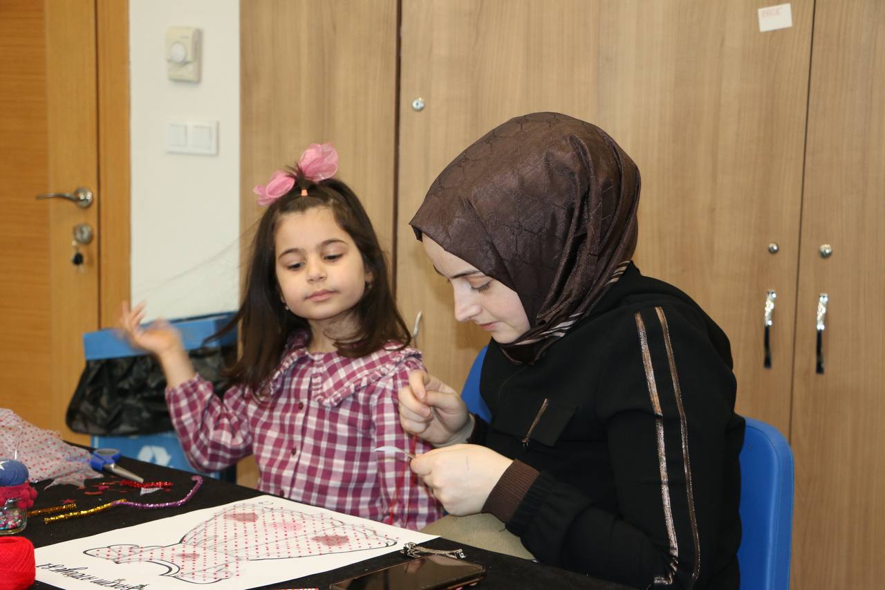 SGM’de ara tatil atölyeleri sona erdi