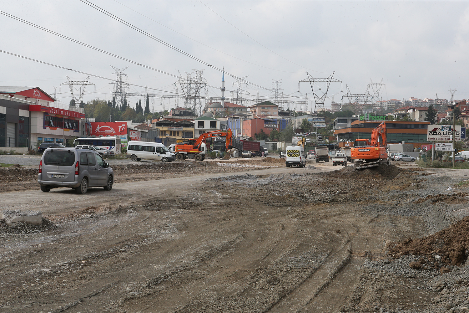 Yeni duble yola yeni kavşak