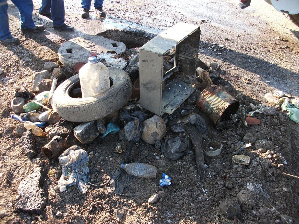 Kanalizasyon çöp değildir