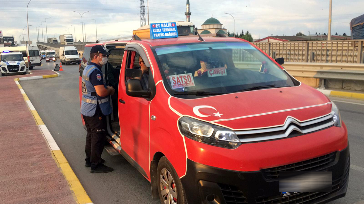 Büyükşehir Zabıta’dan maske ve hijyen denetimi
