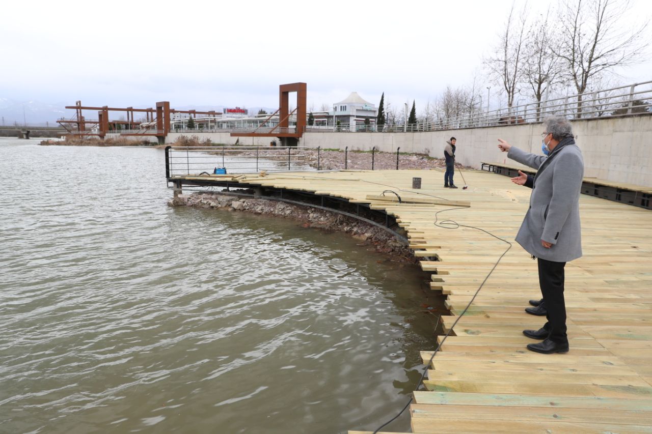 “Sakarya Nehri kıyısında rekreasyon projesi başladı”