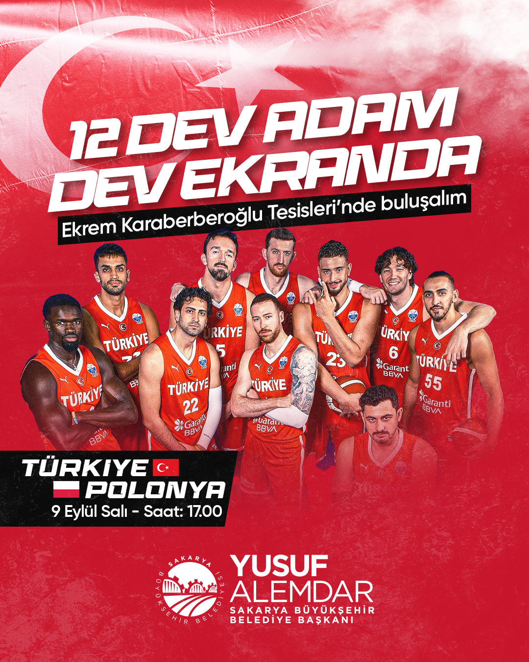 Milli heyecan dev ekranda yaşanacak