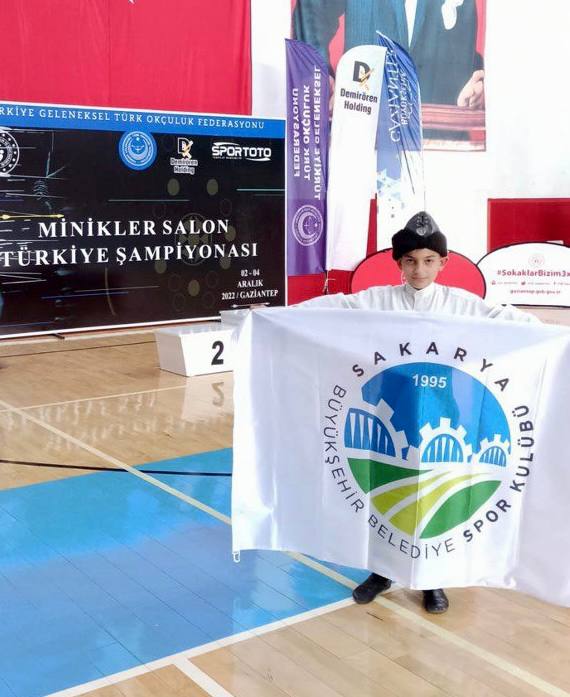 Büyükşehir’in minik sporcusu Türkiye 3’ncüsü oldu