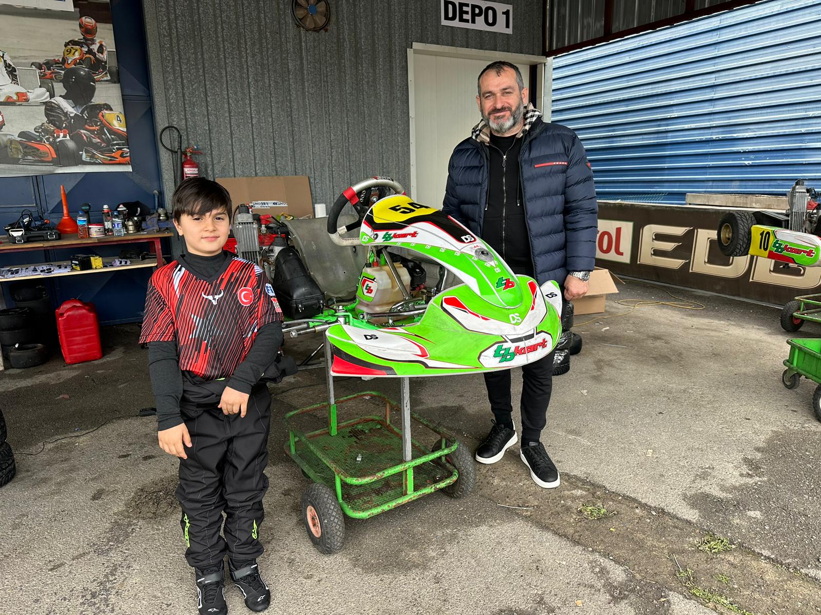 Büyükşehir’in en küçük sporcusu KKTC’de birinci oldu