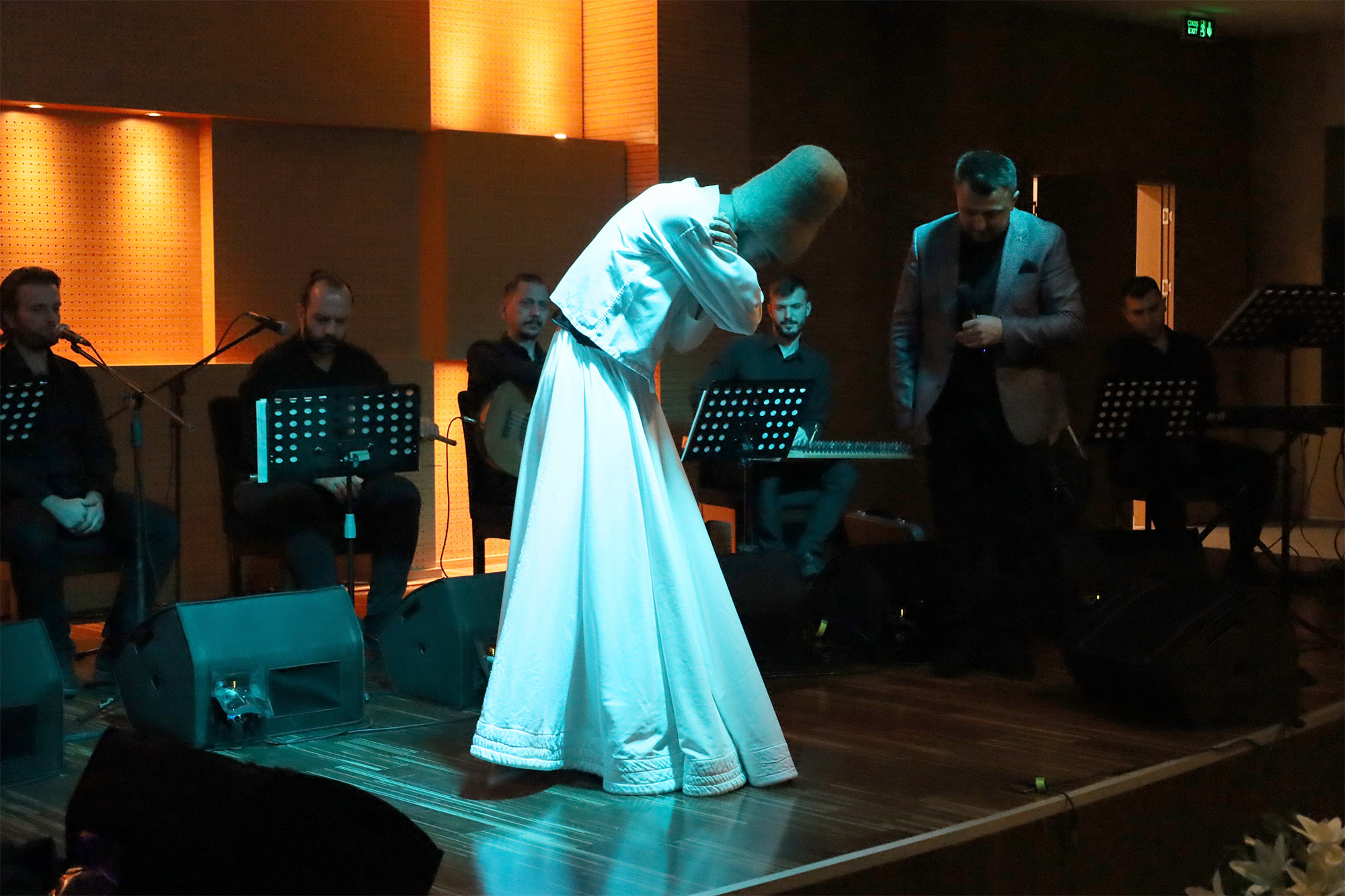 Ziya Taşkent’te tasavvuf tınıları ve semazen ile unutulmaz bir akşam 