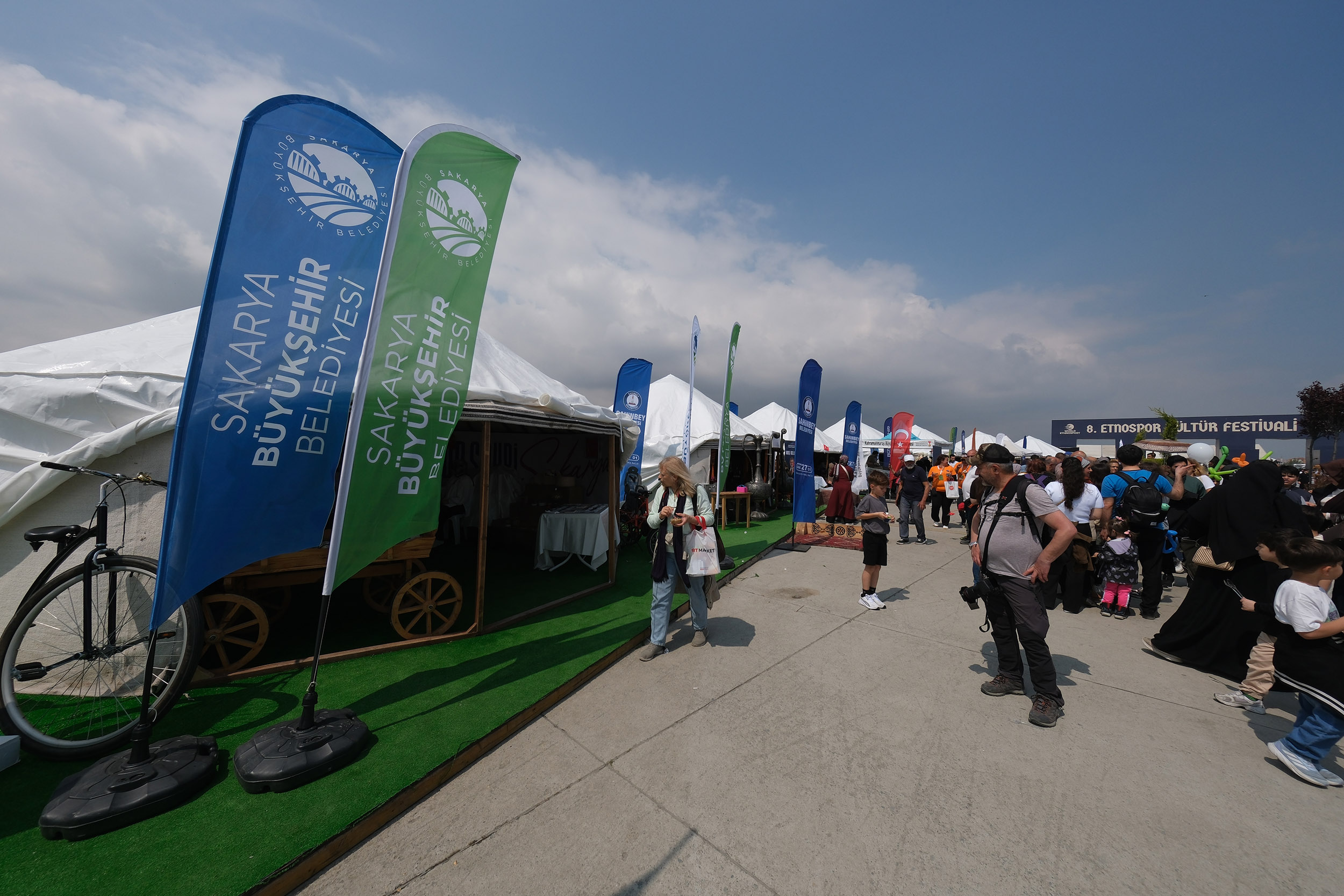 Sakarya’nın değerleri 8. Etnospor Kültür Festivali’nde ziyaretçilerle buluşuyor