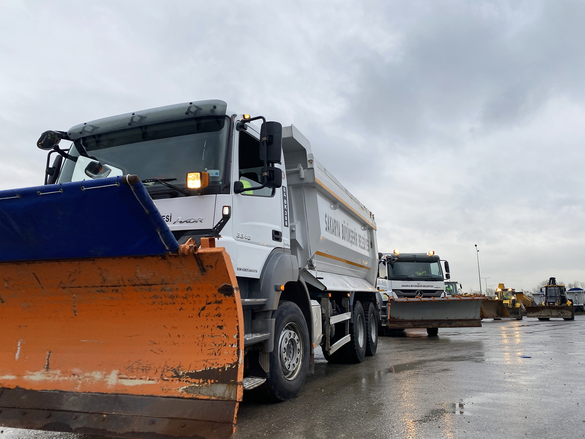 Büyükşehir 7/24 kar nöbetinde