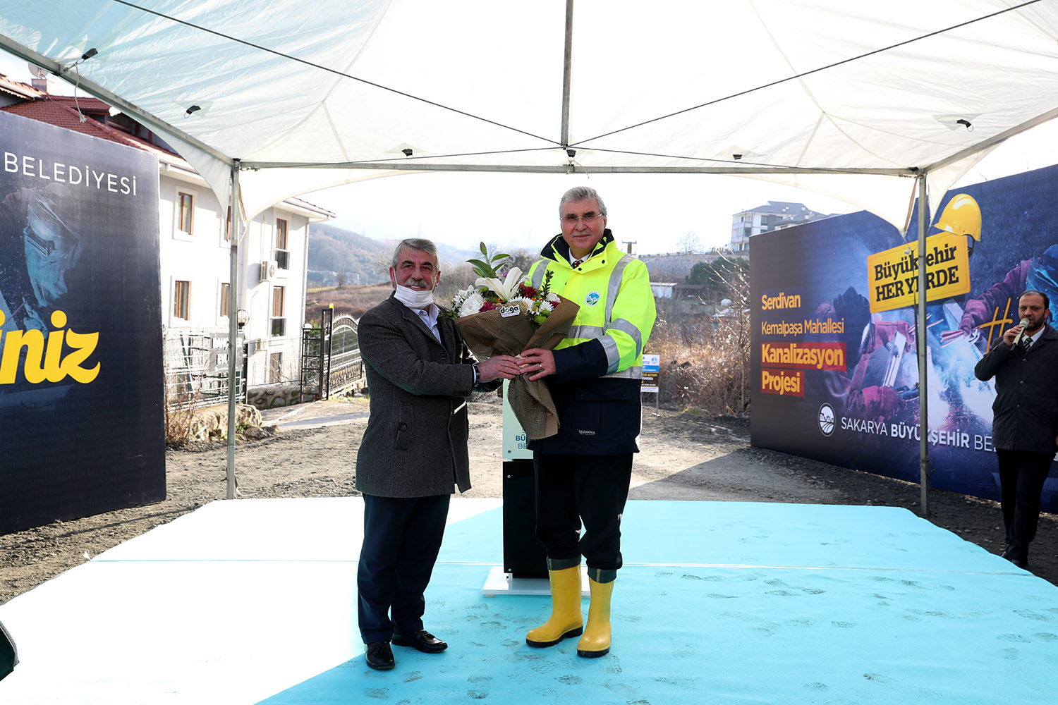 6 Milyon liralık yeni kanalizasyon hattı projesinin startı verildi