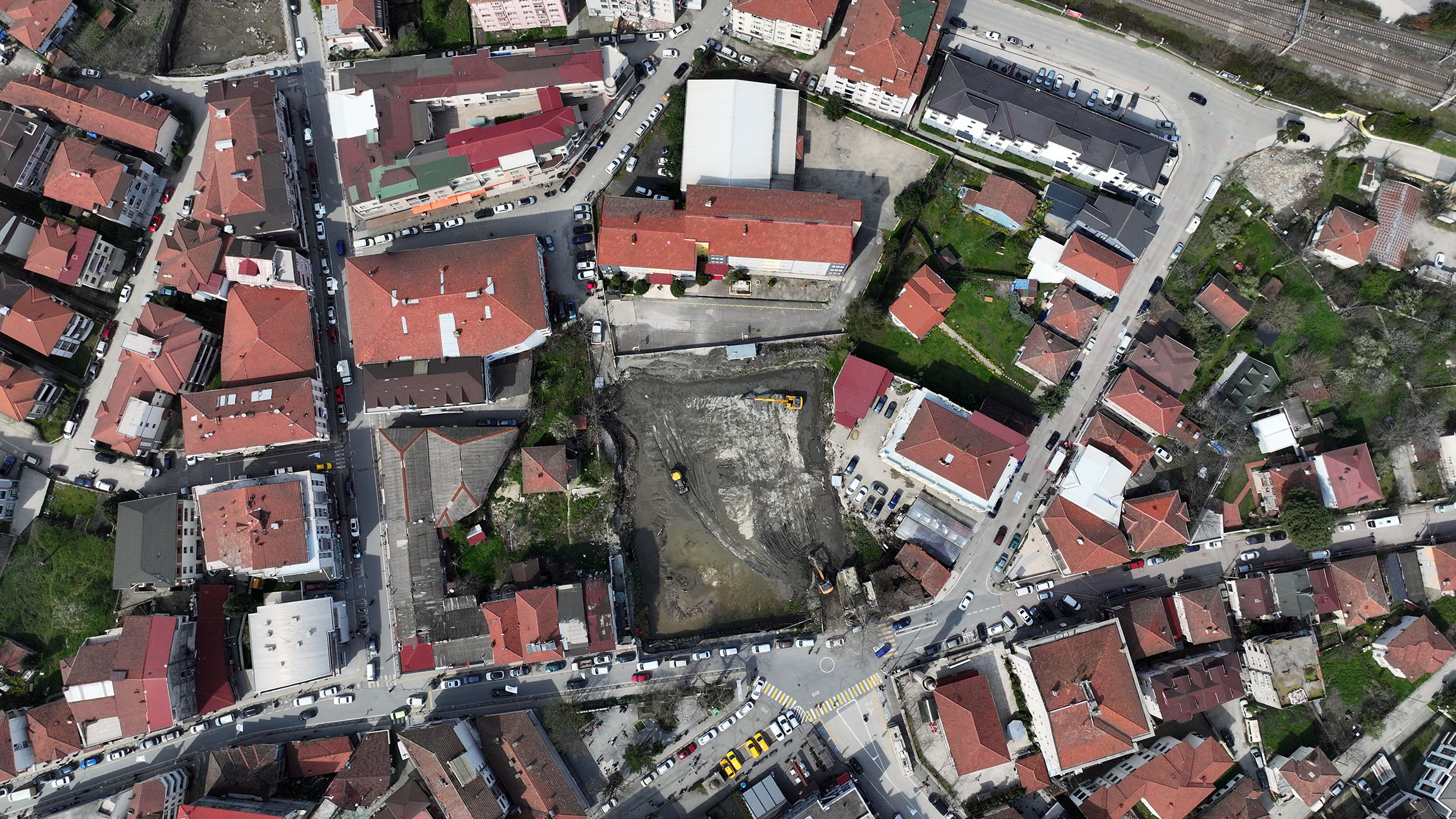 Sapanca Meydan’da çalışmalar başladı